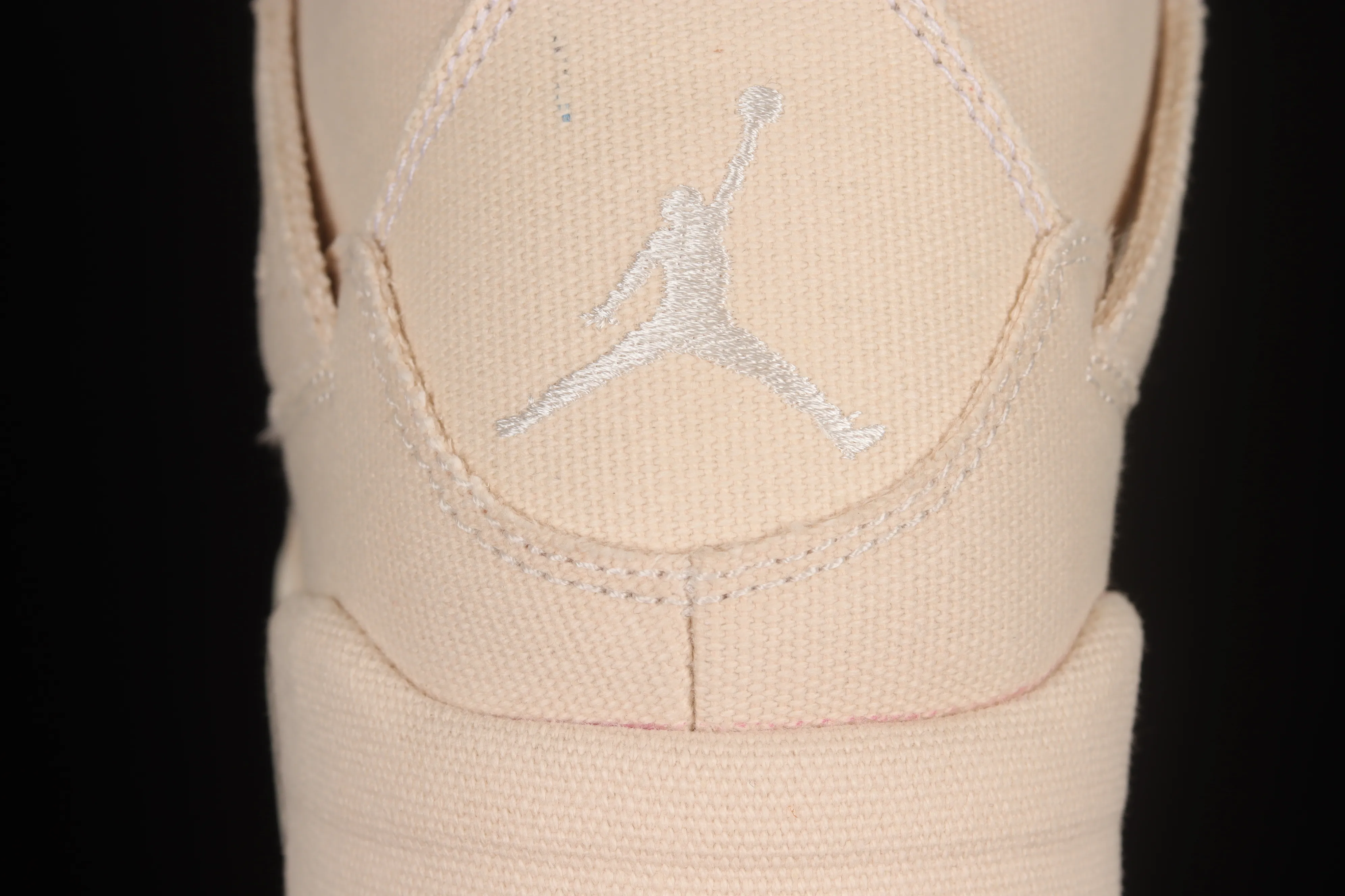 All categories Air Jordan Jordan series basketball shoes Air Jordan 4 J version Air Jordan 4 Retro "Canvas" AJ4 Joe 4 beige canvas basketball shoes DQ4909-100